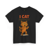 I CAT Believe It! – Funny Cartoon Cat Pun T-Shirt